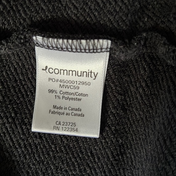 Aritzia Community organic cotton wrap sweater - Picture 3 of 4